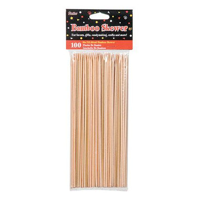 Bamboo Skewers 6" 100/pk