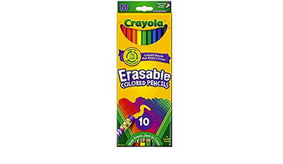 Crayola Erasable Colored Pencils 12/pk