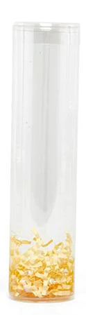 Clear Cylinder Plastic Tube W/ 1 3/4" x 9" 1pc