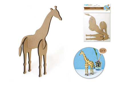 DIY Laser Cut Animal Shapes-Giraffe (discontinued)