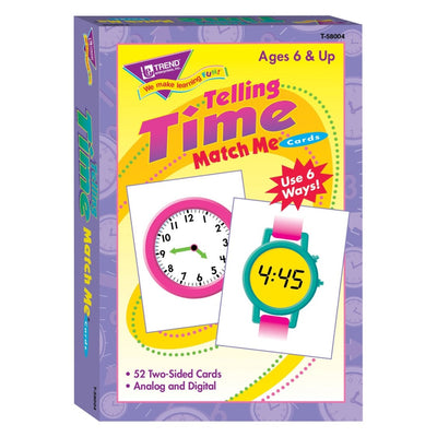 Telling Time Match Me Cards (Discontinued)