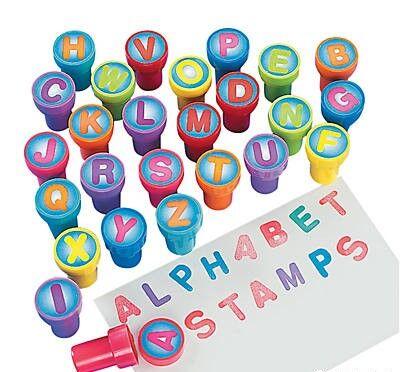Alphabet Stampers 26/pcs
