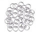 Open Jump Rings 6mm 100/pk