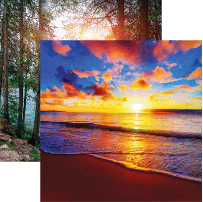 Sunrise Reverie Designed Paper