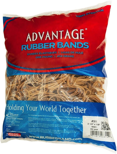 Rubber bands #31 1/4 Lb.