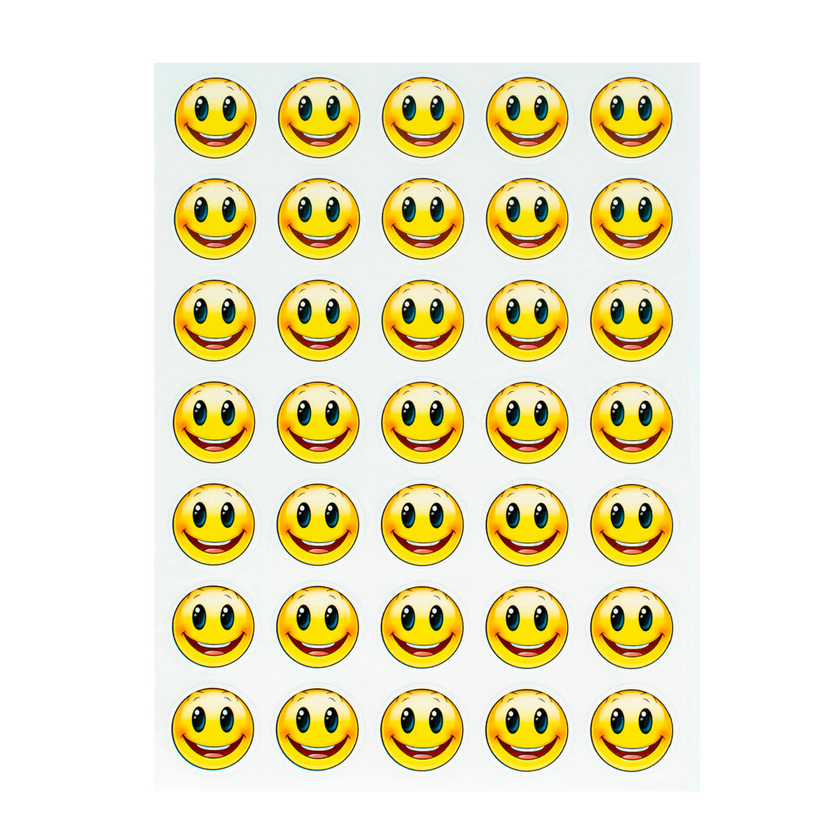Smile Stickers 3/4" (10 Sheets) (closeout)