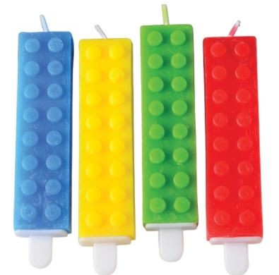 Block Mania Candles / 4-pc.