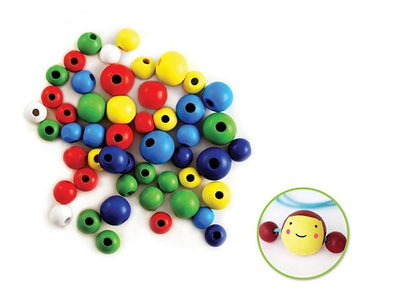 Assorted Colored Round Beads 10mm-16mm 50/pk (closeout)