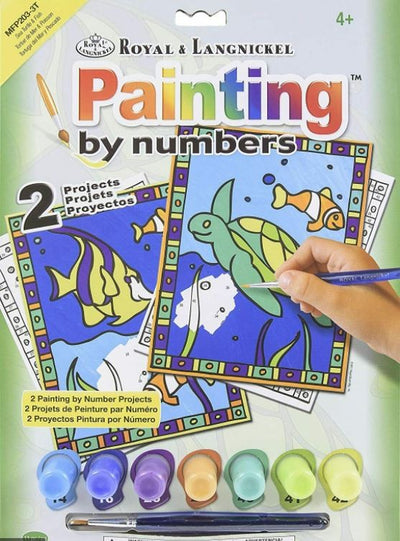 My First Paint By Number Sea Turtle 2/pk