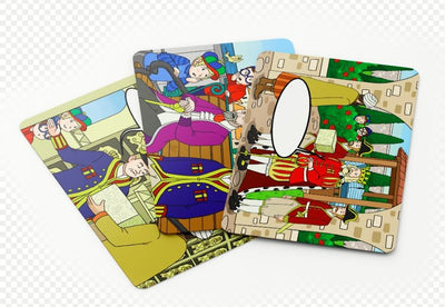 Comics Card Collection 5/pk