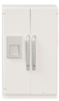 Mini Refridgerator With Ice Dispenser-White