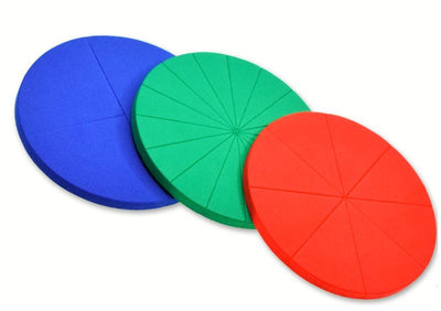 Foam Fraction Circles 3pc