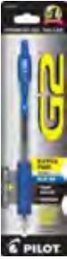 G2 Gel Pen Retractable Fine Point Blue