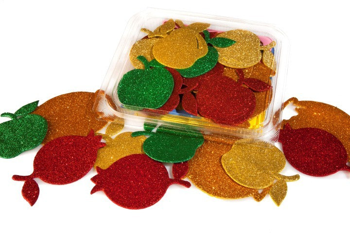 Rosh Hashana Sparkling Foam Cutouts Jumbo Pack (Discontinued)