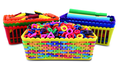 Super Value Class Baskets 6 1/4" x 4 1/2" x 2 1/2”  12 baskets,