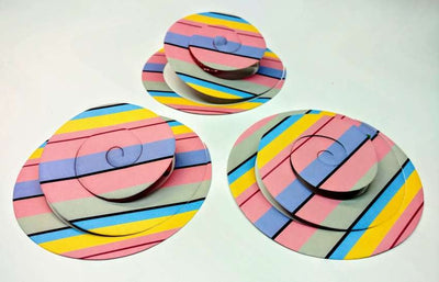 A spiral to a sukkah 7 3/4" 80/pk (discontinued)