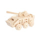 3D Wooden Puzzles Armored Vehicle