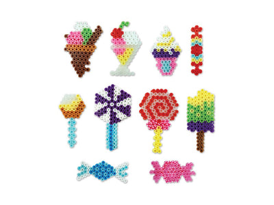 Fused Bead Iron On Kit 1200 Beads Candyland (closeout)