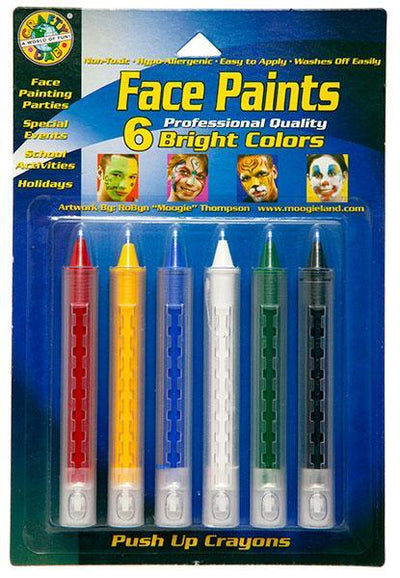 Push-Up Face Paint Bright Colors