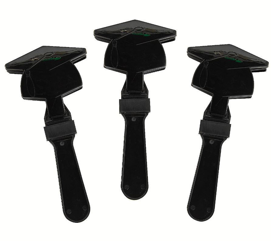 Graduation Hand Clappers 3" x 6.5" 12/pk