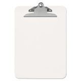 Plastic clear clipboard 8.5" x 11"