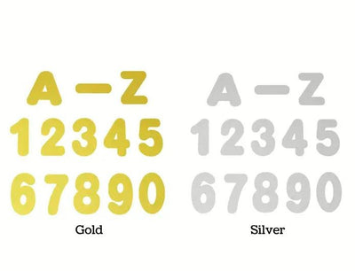 Letters And Number Cutouts 4" Assortment Pack 39ct