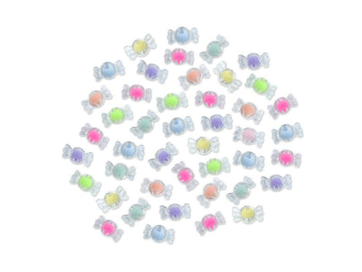 Fashion Acrylic Multi Mini Candy Beads (Closeout)
