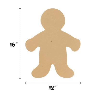 Multicolor People Cardstock Cutouts 16" 24/pk