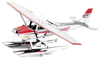 Metal 3D Puzzle, Cessna 182 Floatplane - COLOR