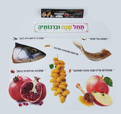 Rosh hashanah Simunim Wall accent