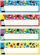 Colortime Paintbrushes Name Plates Variety Pack 2 7/8" x 9 1/2" 32/pk (Discontinued)