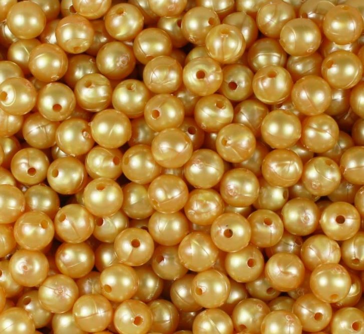Gold Pearl Beads 8mm 300/pk (Discontinued)