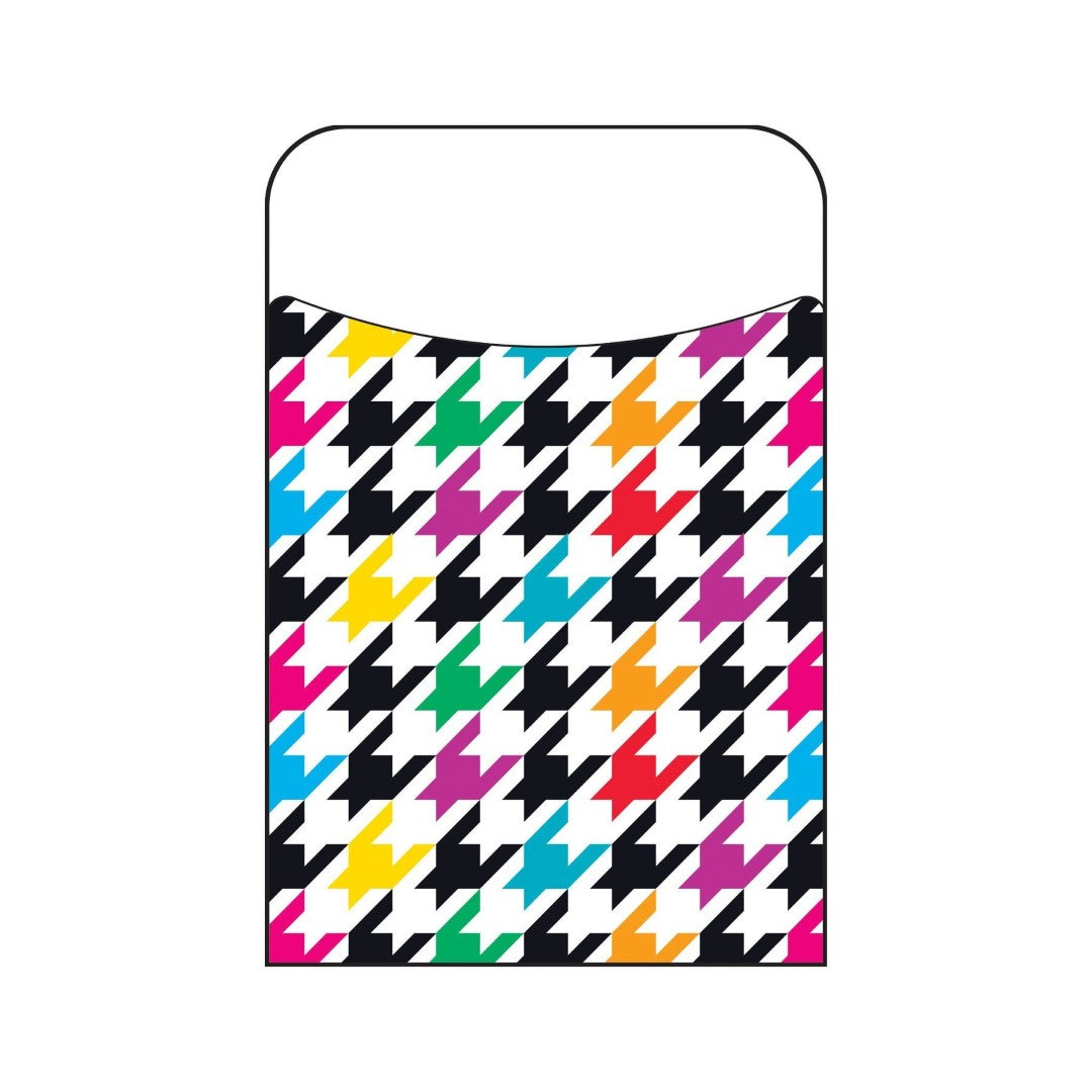 Houndstooth Multicolor Pockets 3 1/2" x 5 1/4" 40/pk  (discontinued)