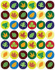 Fall leave sticker 3/4" (6 Sheets)