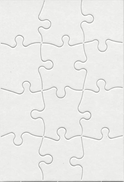 DIY Puzzle 5.5" x 8" 12/pcs 24/pk