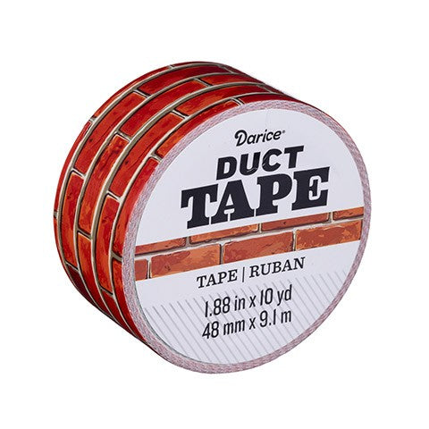 Duct Tape: Brick, 1.88 inches x 10 yards