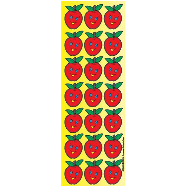 Small Apples Stickers Die Cut (6 Sheets)
