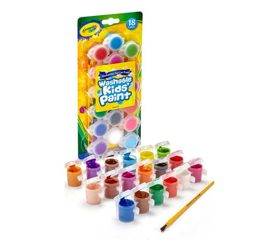 Crayola Washable Kids' Paint 18/pk