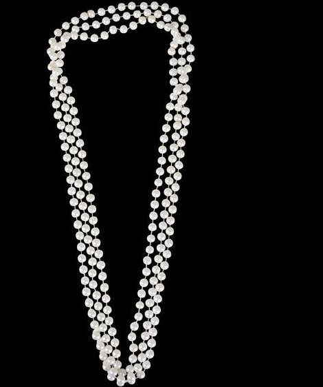 Pearl necklace 12mm 48" 12pk