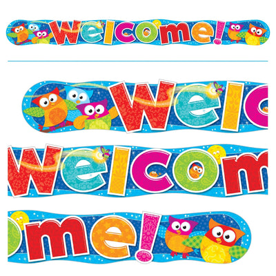 Welcome Owl-Stars Banner 10 Ft (Discontinued)
