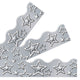 Silver Stars Trimmers 2 1/4in x 39ft 12/pk