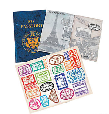 My Passport Sticker Book 6 Pages (12/pk)