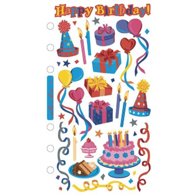 Birthday Party Scrapbook Stickers (Discontinued)