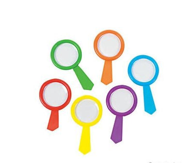 Plastic Spy Magnifying Glasses 144/pk