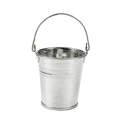 Mini Galvanized Metal Pails 2" x 2 1/4" 12/pk
