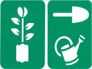 Garden Stencil 2/pk (Discontinued)