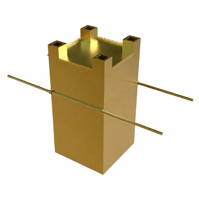 Gold Mizbayach cutouts 2.5" 20/pk