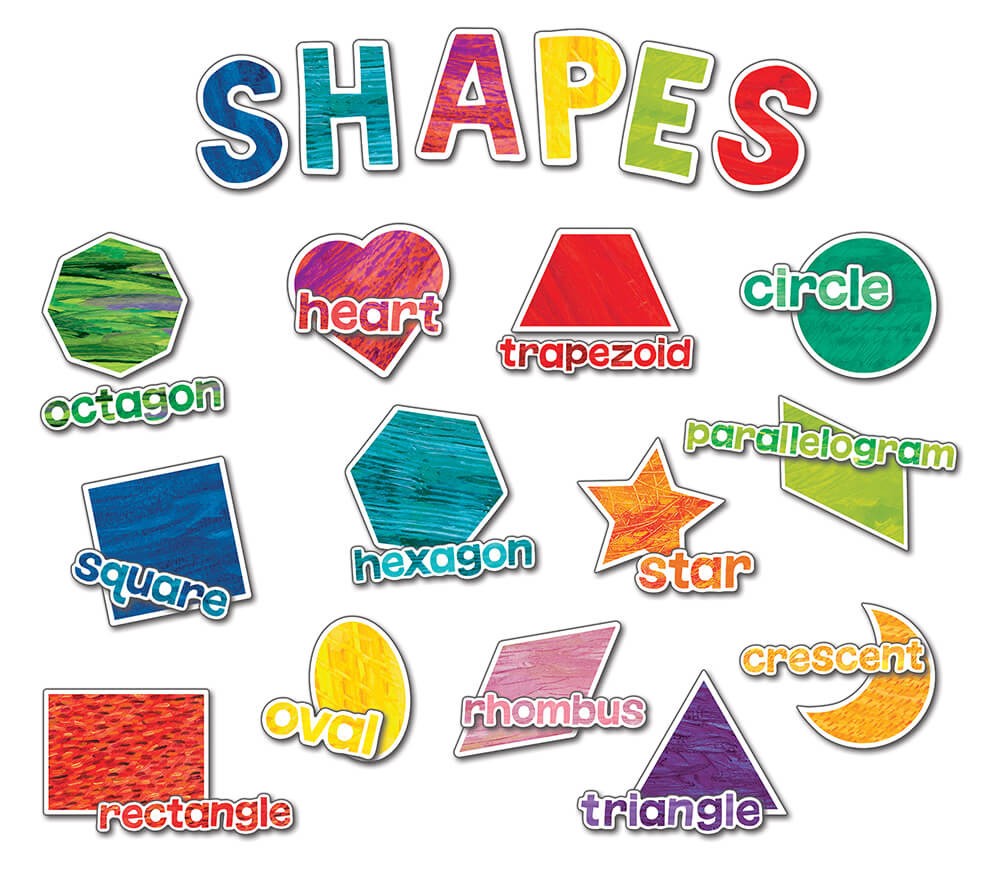 Shapes Mini Bulletin Board Set