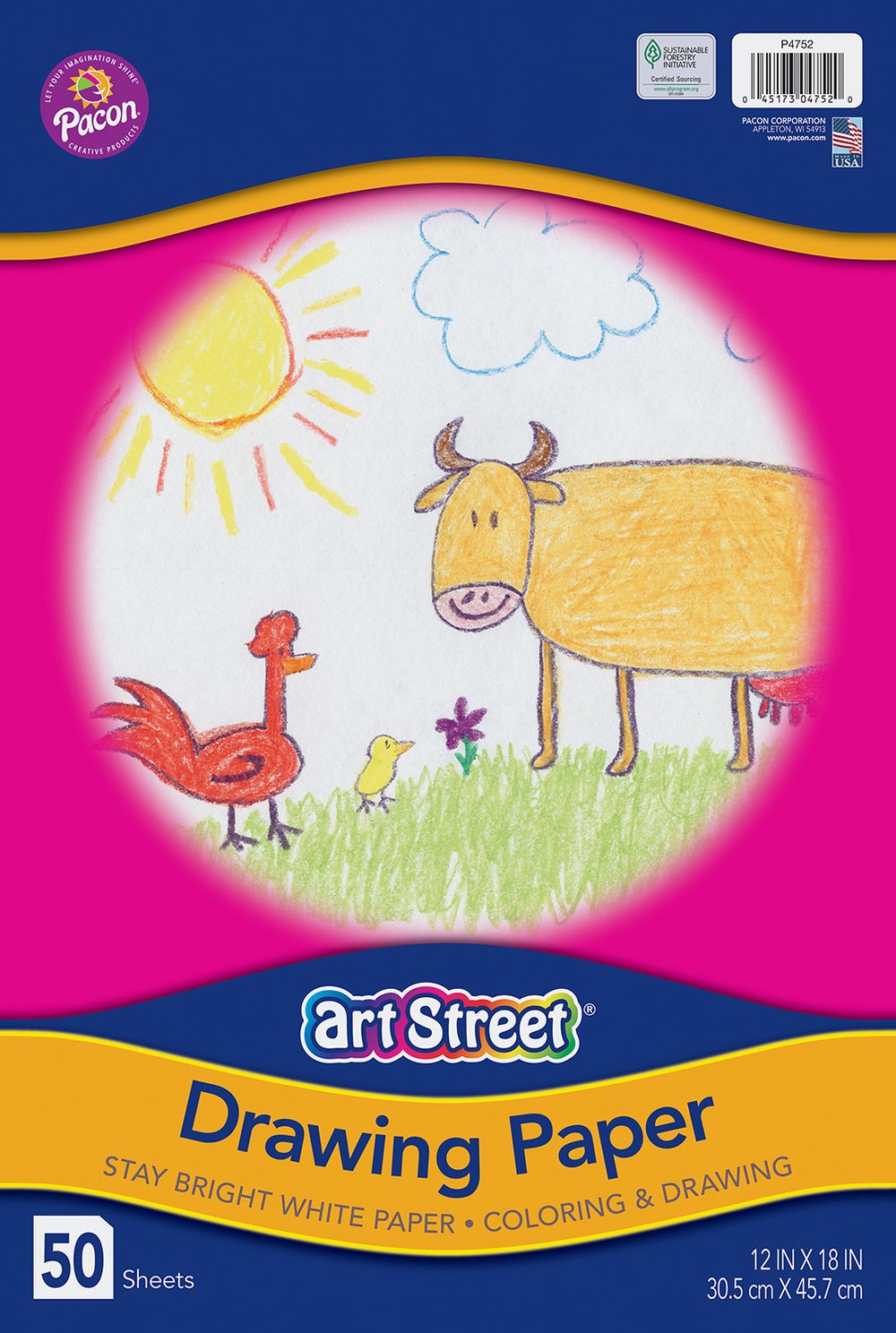 Drawing Paper 12x18 50 Pages