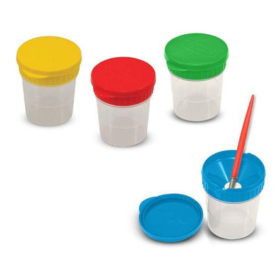 Spill-Proof Paint Cups 4/pk